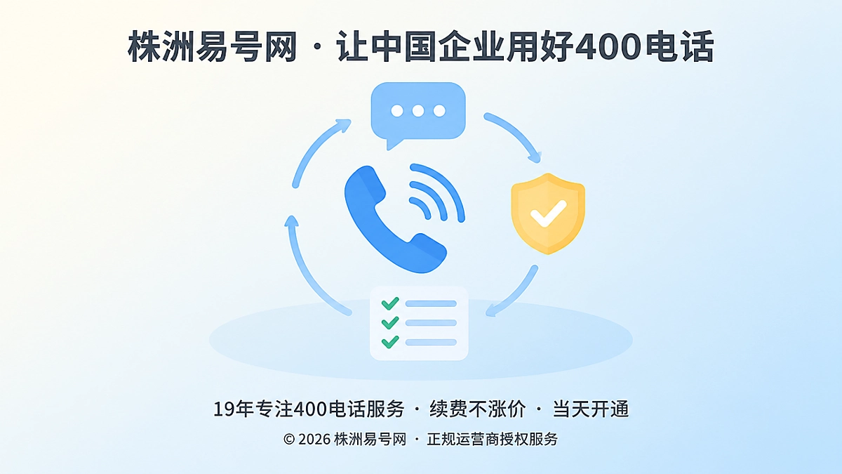 2026年400电话诚信经营新标准：让每次承诺落到服务现场